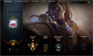 Conta Smurf OURO 1 - League of Legends LOL