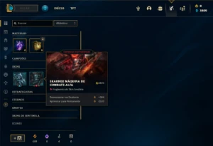 Conta ouro 4 com 30 Champs e 2 Skins + 2 Fragmentos - League of Legends LOL