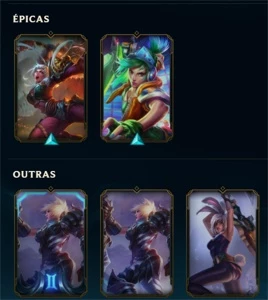 Conta 2012 League of legends RIVEN CAMPEONATO ORIGINAL LOL