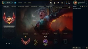 CONTA GM 600+LP SMURF + CONTA VALORANT - League of Legends LOL