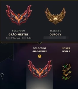CONTA GM 600+LP SMURF + CONTA VALORANT - League of Legends LOL