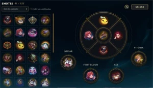 CONTA GM 600+LP SMURF + CONTA VALORANT - League of Legends LOL
