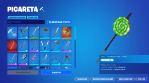 Conta Fortnite com 68 skins. temp 3/4/5. com salve o mundo