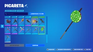 Conta Fortnite com 68 skins. temp 3/4/5. com salve o mundo
