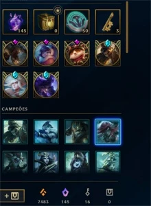 Conta league of legends LOL