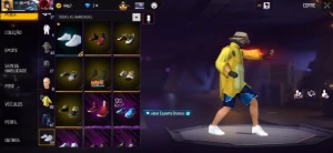 Vendo essa conta free Fire, com aventureiro e ump evolutiva