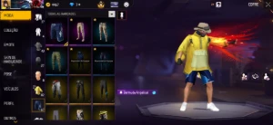 Vendo essa conta free Fire, com aventureiro e ump evolutiva