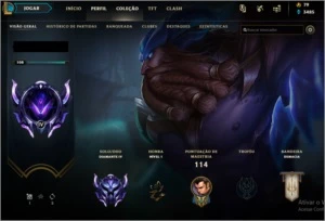 Conta Diamante 4 - League of Legends LOL