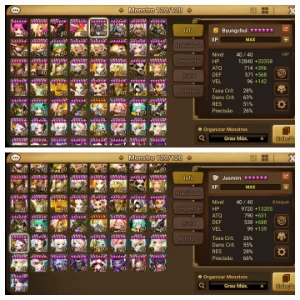 Conta SW Global SW 7 nat5 LD - Summoners War