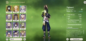 Ar42. Tighnari + bis •Caminho do caçador• / Cyno + espinha - Genshin Impact