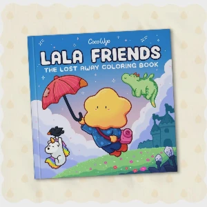 Lala Friends Livro de colorir completo Coco Wyo PDF - eBooks