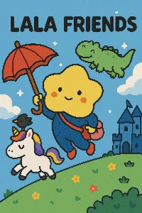 Lala Friends Livro de colorir completo Coco Wyo PDF - eBooks