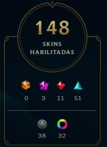 Conta lol e valorant - League of Legends