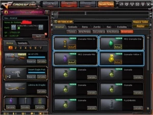 Conta CrossFire AL 7 VIPS  16 MN  1 Anel +21k ZP