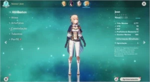 Genshin Impact - AR5 *5 Jean NA