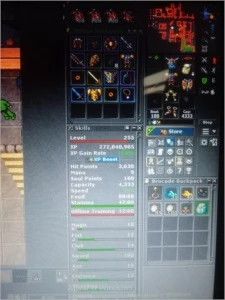 Knight 255 em  Xandebra - Tibia