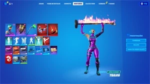 CONTA FORTNITE WONDER E MINTY +263 SKINS