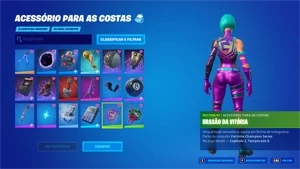 CONTA FORTNITE WONDER E MINTY +263 SKINS