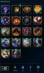 Conta LoL 632 skins full acesso - League of Legends