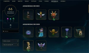 Conta LoL 632 skins full acesso - League of Legends