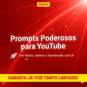 🚀 50 Prompts Infalíveis para Bombar Seu Canal do YouTube - Social Media