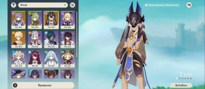 Genshin impact cyno + keqing
