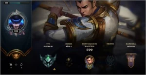 Conta Level 320 LOL (Todos os Champs) - League of Legends