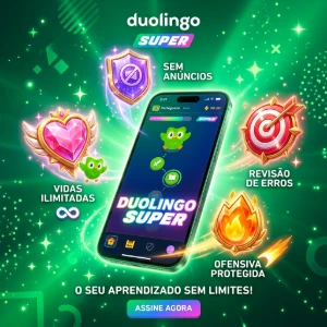 🦉 Super Duolingo 30 Dias - Aprenda Idiomas Sem Limites - Assinaturas e Premium