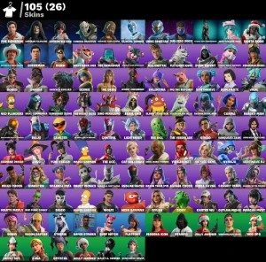 Conta Fortnite | 105 Skins | Control | Entrega automática!