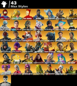 Conta Fortnite | 105 Skins | Control | Entrega automática!