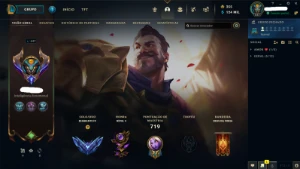 Conta Lol Diamante Iv - Lvl 647 - 402 Skins e muito mais!! - League of Legends