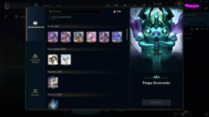 Conta Lol Diamante Iv - Lvl 647 - 402 Skins e muito mais!! - League of Legends