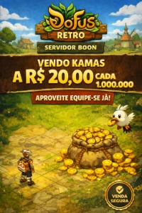 Servidor Boune - 1.000.000 Kamas (1MK) = R$ 20,00 - Dofus