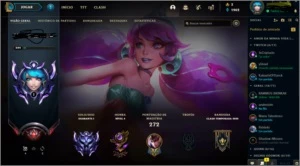 Conta Diamante 1 Server BR 293 skins - League of Legends LOL