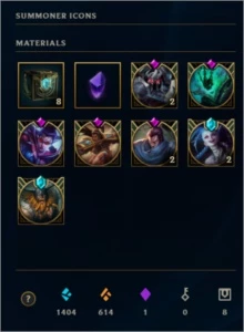 Conta LOL (Gold S6) 89 heróis/75 skins - League of Legends