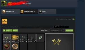 2 Contas csgo medalhas de 10/5 anos 6kh d jogo sem prime - Steam
