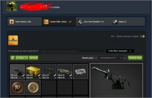 2 Contas csgo medalhas de 10/5 anos 6kh d jogo sem prime - Steam