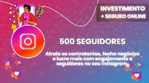 [Instagram] 500 Seguidoras Mundiais - Reposicao! - Redes Sociais