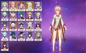 Yae Miko - Atlas - Elegia - AR 34 - Genshin Impact