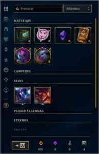CONTA PRATA 2   3 SKINS+ - League of Legends LOL