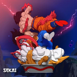 Sekai 3D Models - Goku Vs Vegeta Sculpture and Bust STL - Outros