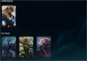 Conta de LoL - Skins Raras - League of Legends