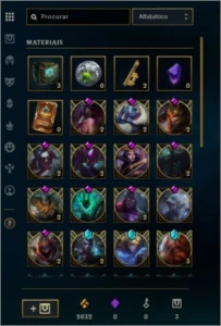 conta do lol foi d4 season passada lvl 711 tem 207 skins - League of Legends