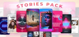 1000 Instagram Stories Templates After Effects Animados -STM