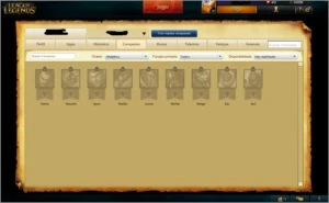 Conta league of legends LOL