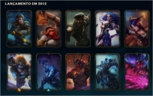 Conta 135 skins, Gold 2 season 9 - League of Legends LOL