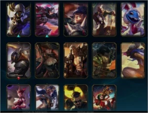 Conta 135 skins, Gold 2 season 9 - League of Legends LOL