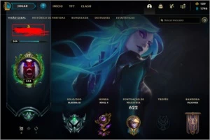 Conta lol platina 3 376 skins - League of Legends