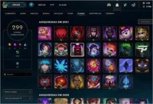 Conta lol platina 3 376 skins - League of Legends