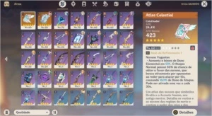 Eula + Albedo + Qiqi + Keqing + 2  5* weapons - Genshin Impact